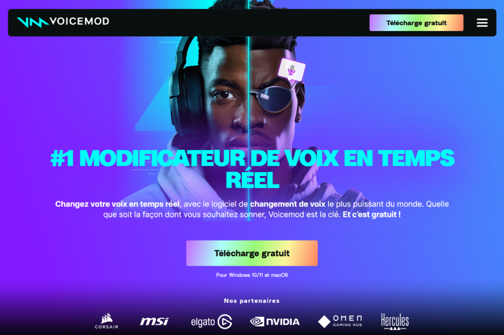 Interface Voicemod