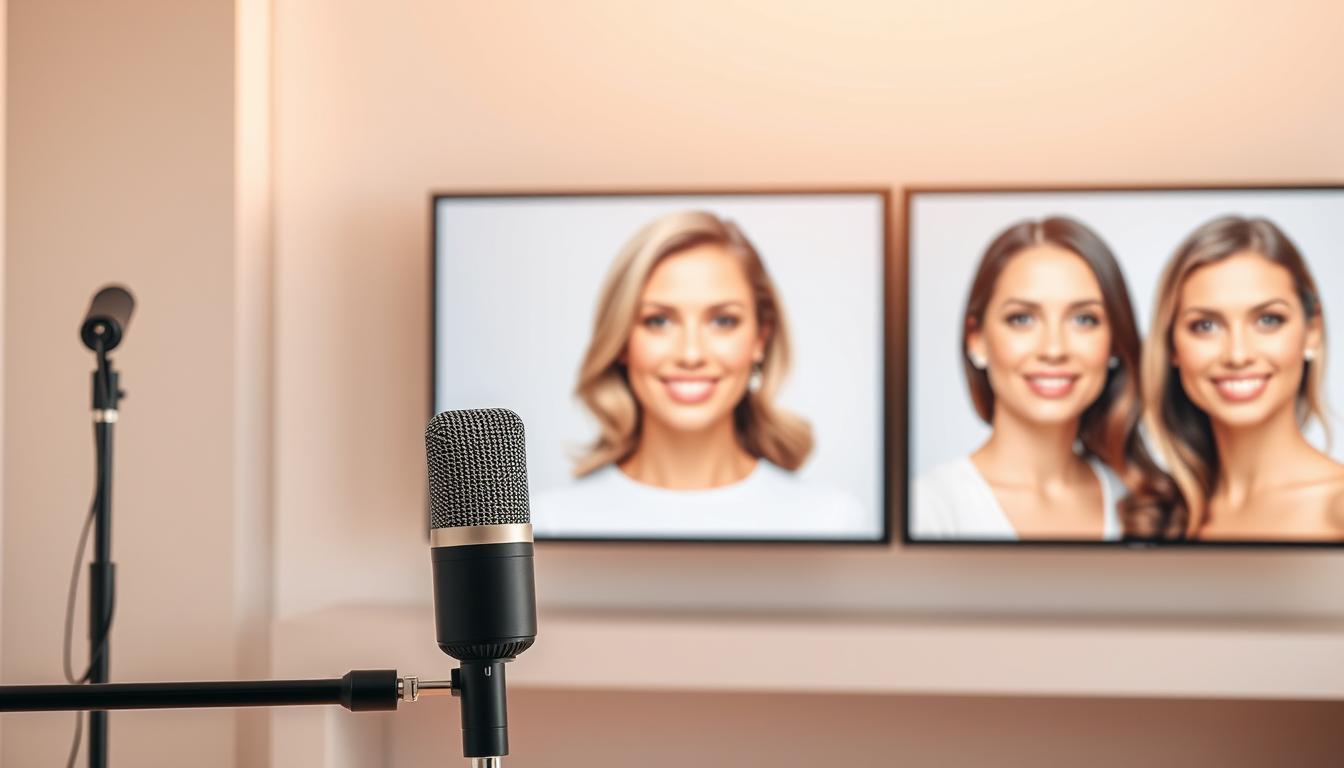 exemples voix féminine AI