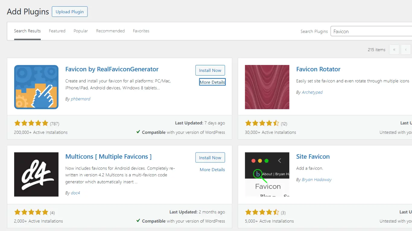 favicon wordpress