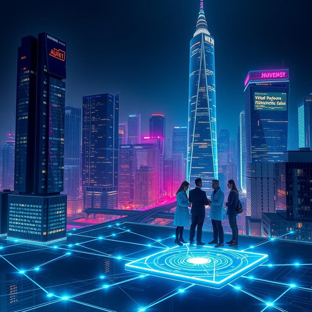 A sleek, futuristic cityscape at night, with towering skyscrapers and a glowing, holographic display showcasing the latest advancements in AI-powered image detection technology. In the foreground, a network of IoT sensors and cameras discreetly integrated into the urban landscape, capturing and analyzing data in real-time. The middle ground features a group of scientists and engineers collaborating around a large, interactive display, studying the intricate patterns and insights generated by the AI system. The background is bathed in a vibrant, neon-tinged atmosphere, hinting at the boundless potential of this cutting-edge field. The scene conveys a sense of innovation, progress, and the seamless integration of artificial intelligence into our daily lives. A sleek, futuristic cityscape at night, with towering skyscrapers and a glowing, holographic display showcasing the latest advancements in AI-powered image detection technology. In the foreground, a network of IoT sensors and cameras discreetly integrated into the urban landscape, capturing and analyzing data in real-time. The middle ground features a group of scientists and engineers collaborating around a large, interactive display, studying the intricate patterns and insights generated by the AI system. The background is bathed in a vibrant, neon-tinged atmosphere, hinting at the boundless potential of this cutting-edge field. The scene conveys a sense of innovation, progress, and the seamless integration of artificial intelligence into our daily lives.