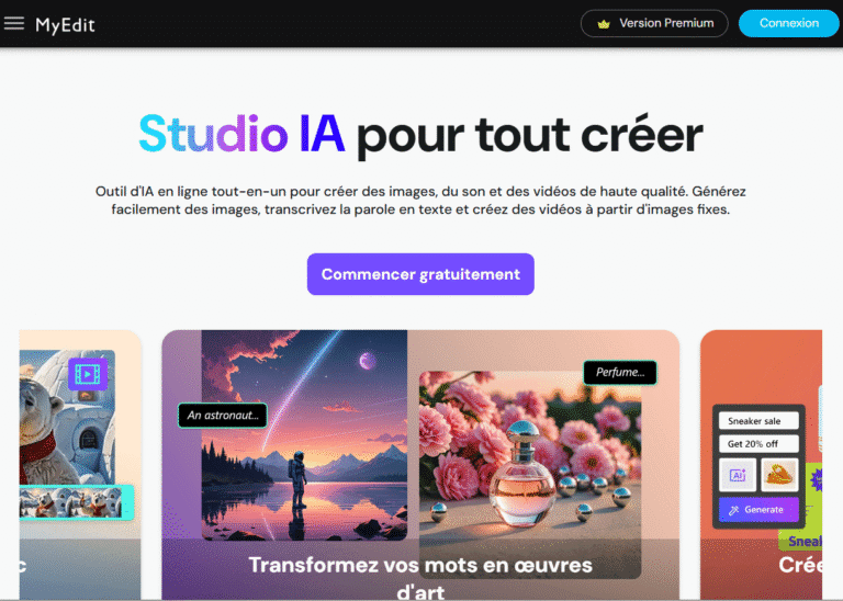 Générer une ia photo de profil gratuit en ligne facilement