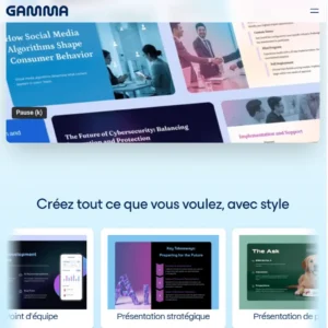 Outils IA pour présentations