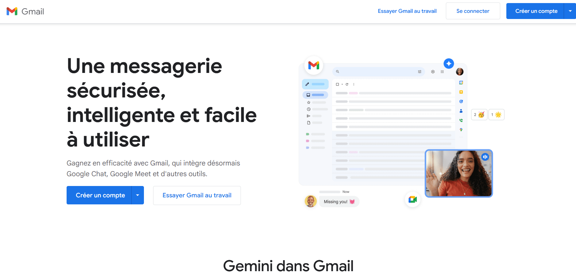 Accéder à ma boîte Gmail