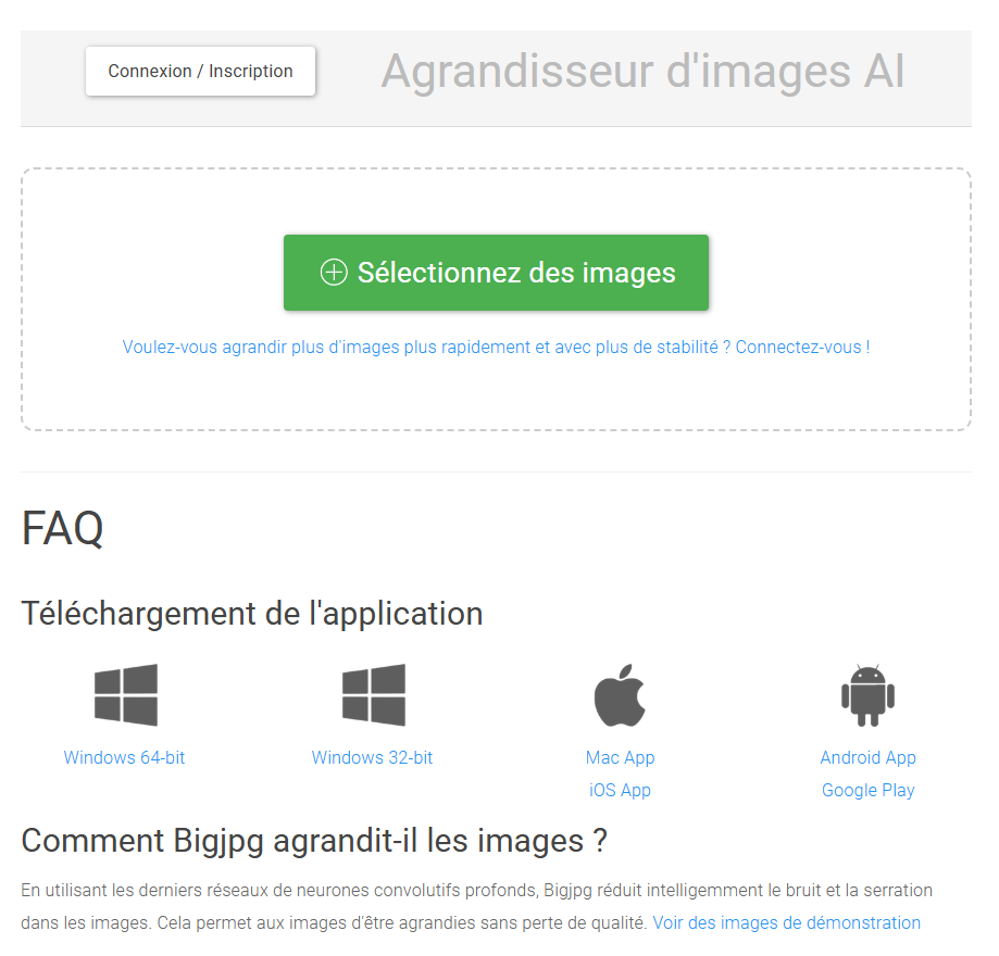 agrandir image ia