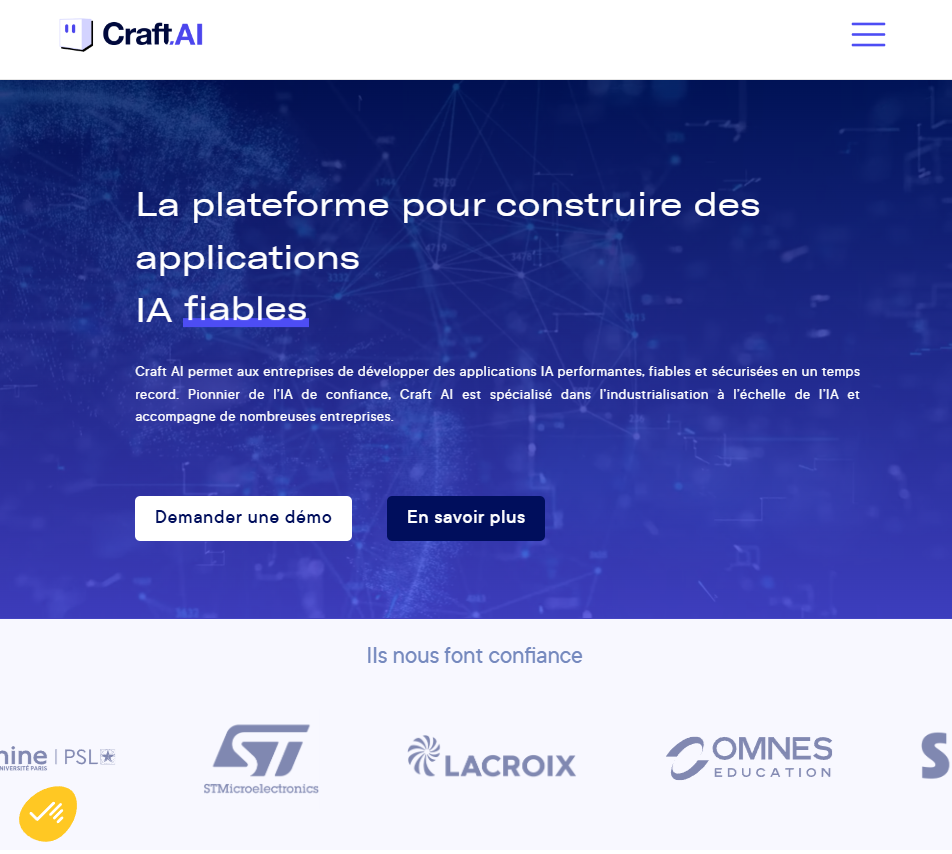 Solution française d'intelligence artificielle respectueuse du RGPD