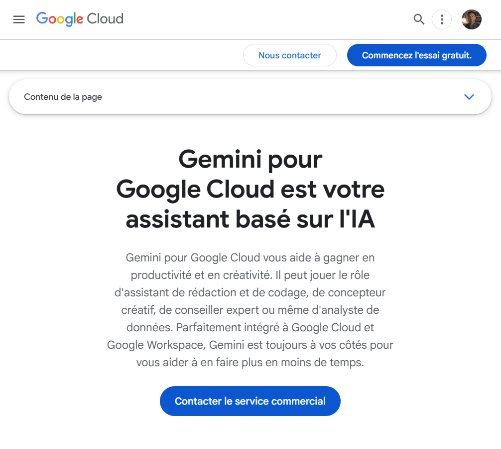 Gemini de Google Cloud pour l'analyse d'image professionnelle