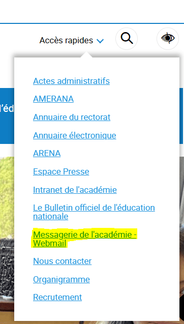 webmail académique bordeaux