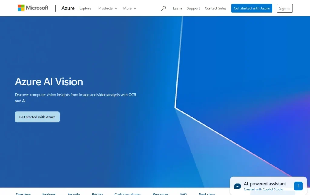 Google Cloud Vision description image