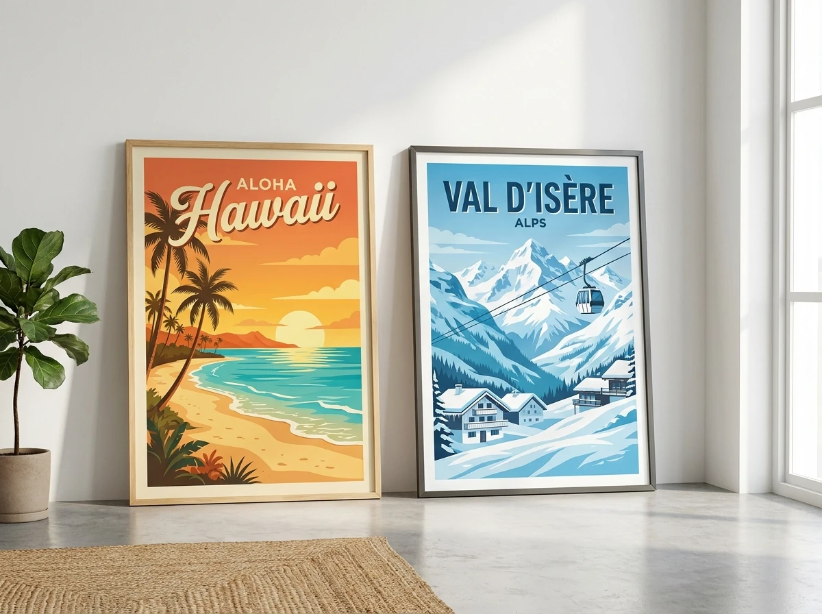 Adapter votre affiche selon le type de destination