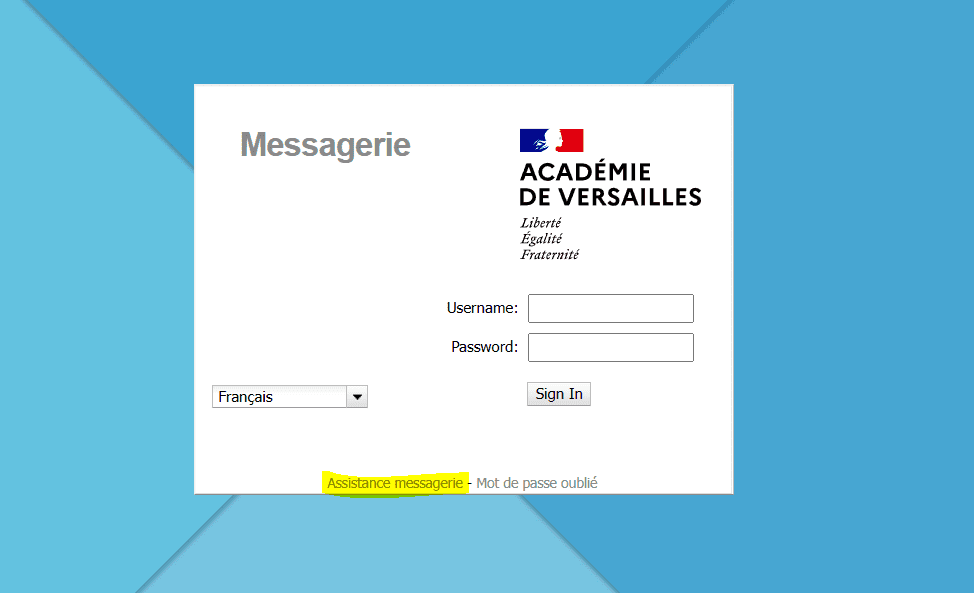 assistance messagerie webmail ac-versailles