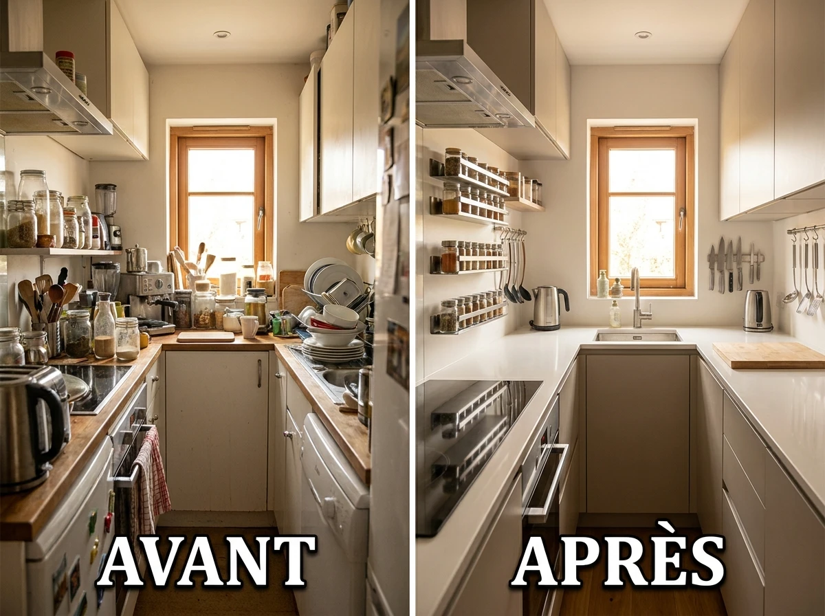 Ce qui change vraiment dans une petite cuisine