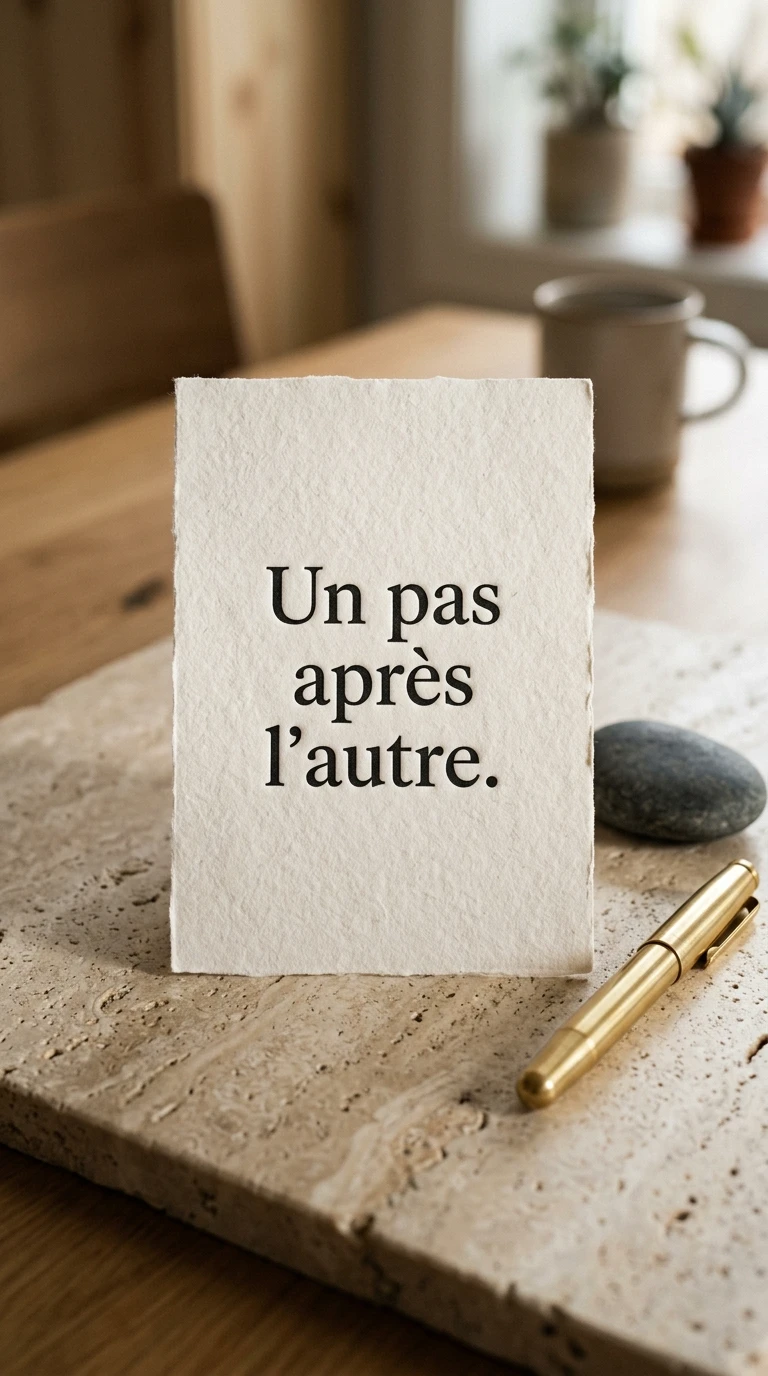 Citations courtes pour avancer : pour les jours sans mots
