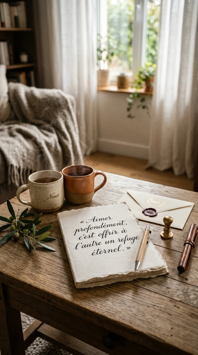 Citations touchantes sur l'amour et les liens qui durent