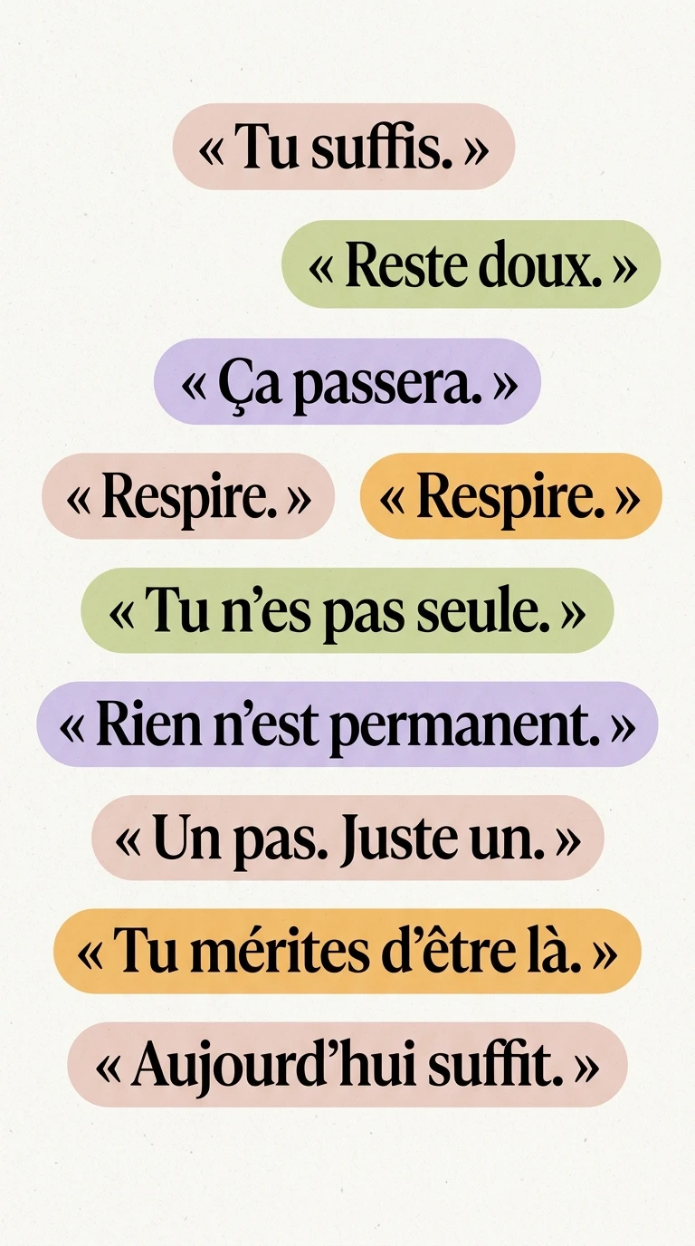 Citations très courtes – une phrase, un souffle