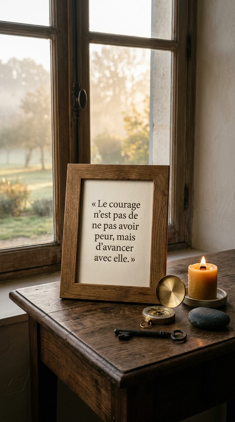 Citations vraies sur la peur, le doute et le courage réel