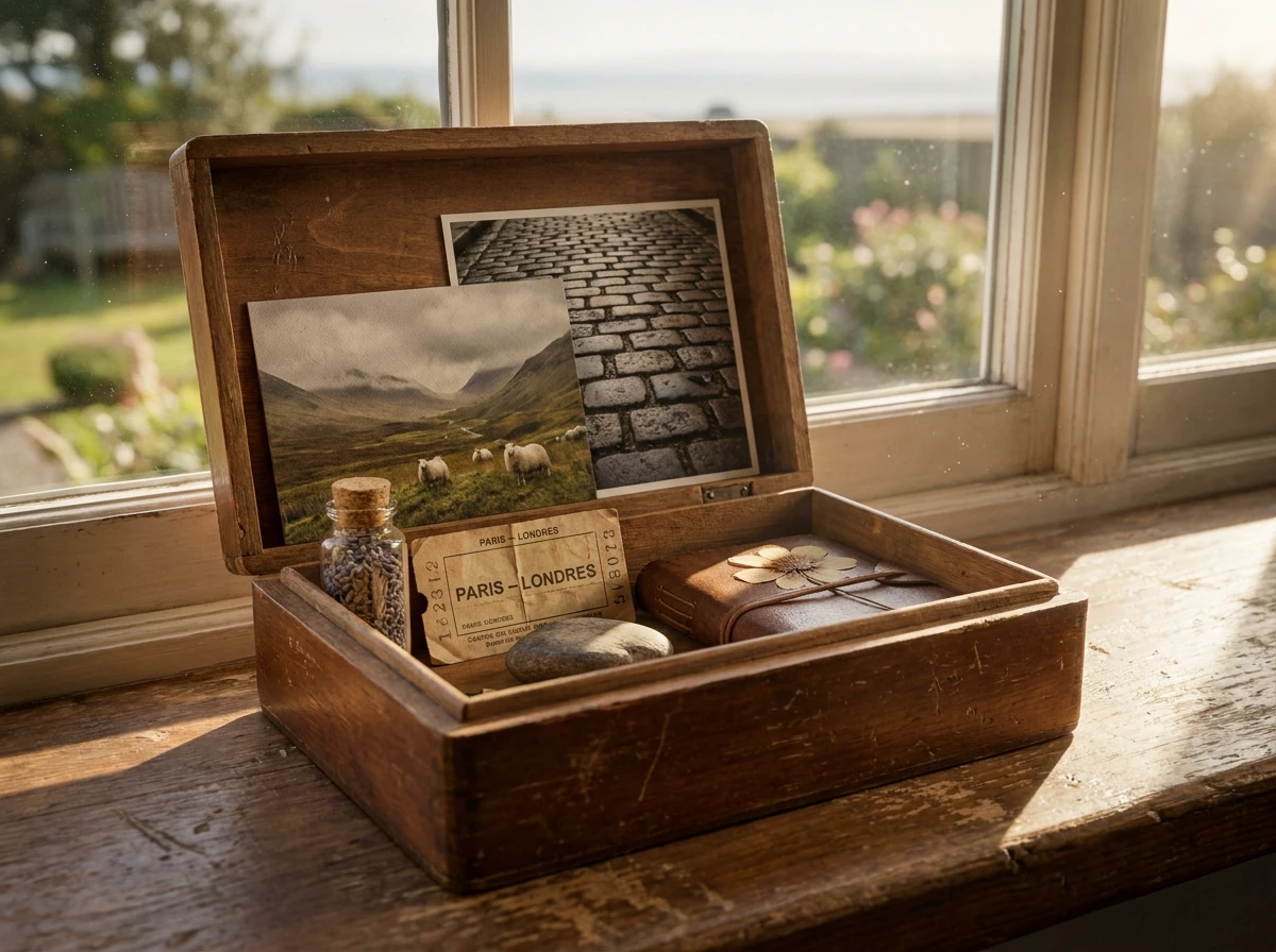 Collectionner des images qui racontent une sensation