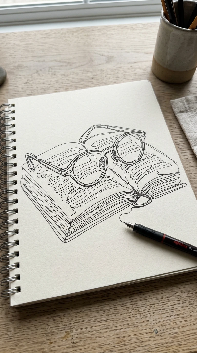 Dessine un objet sans jamais lever ton crayon de la feuille