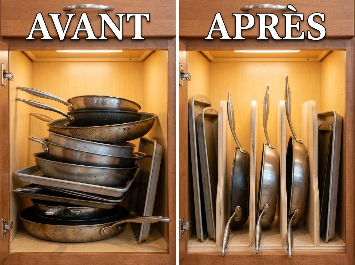 Empiler sans séparateur
