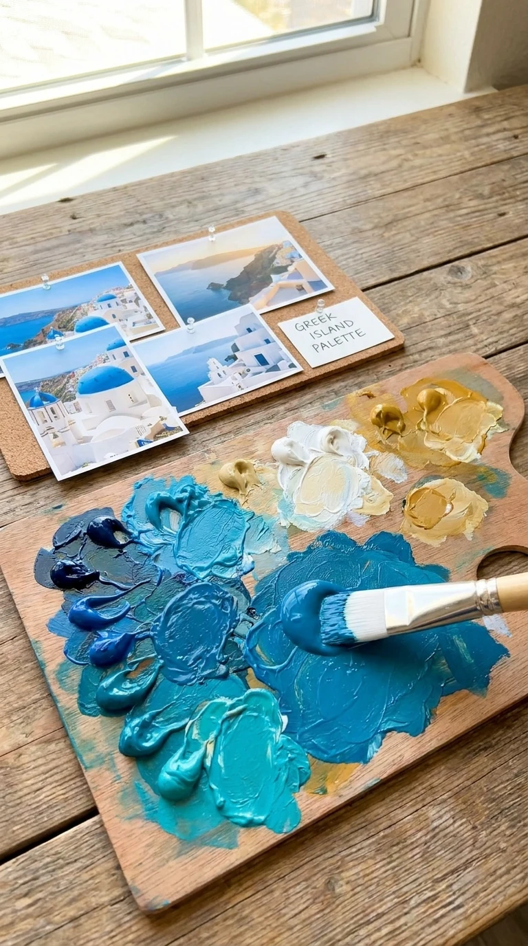 Établir votre palette de couleurs pour une destination qui vous fait rêver