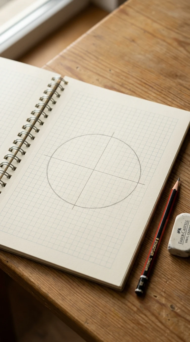 Étape 3. Trace le corps rond de la théière