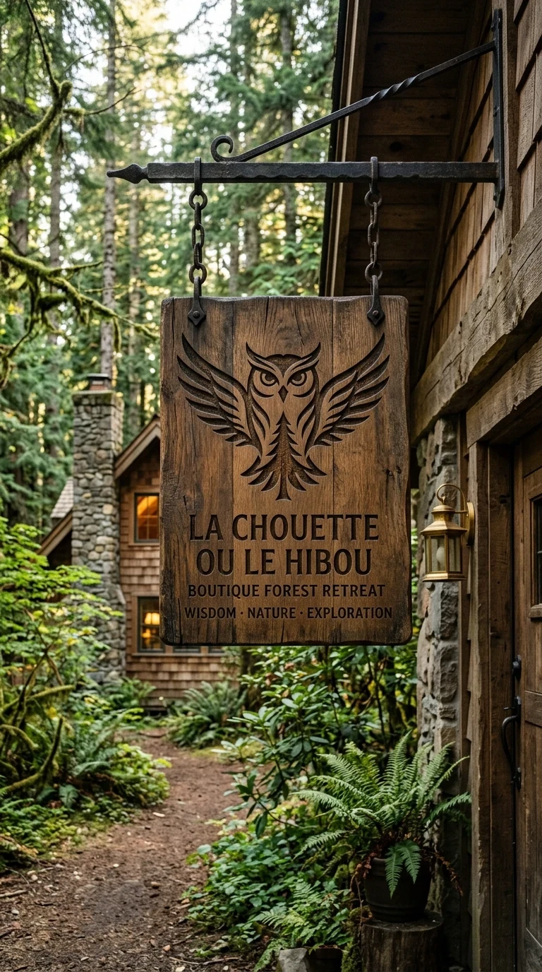 La chouette ou le hibou