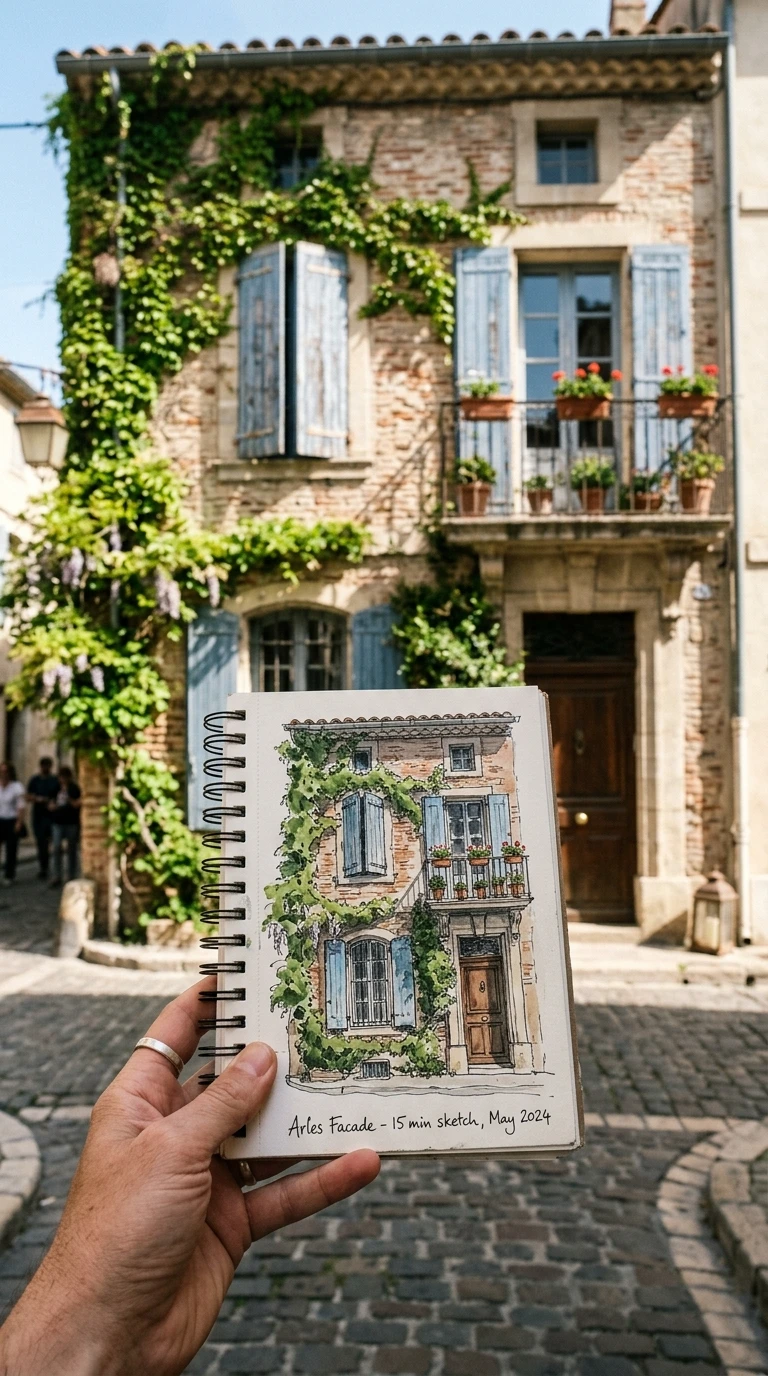 La façade de maison