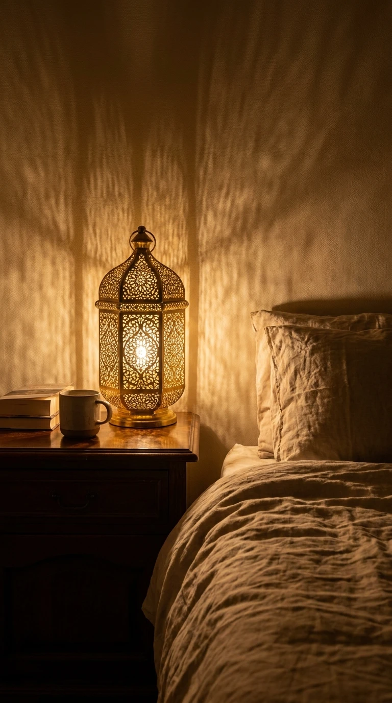 La lampe artisanale rapportée