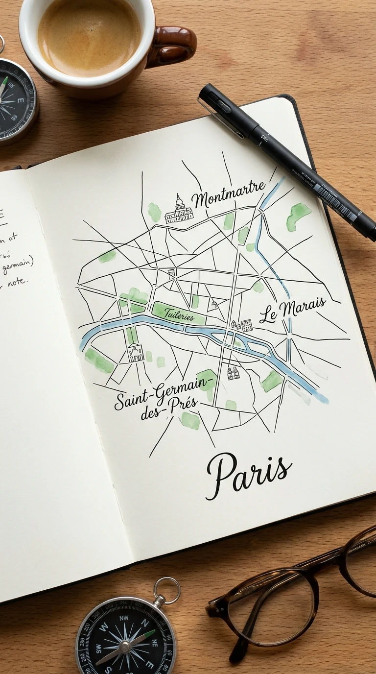 La page carte illustrée