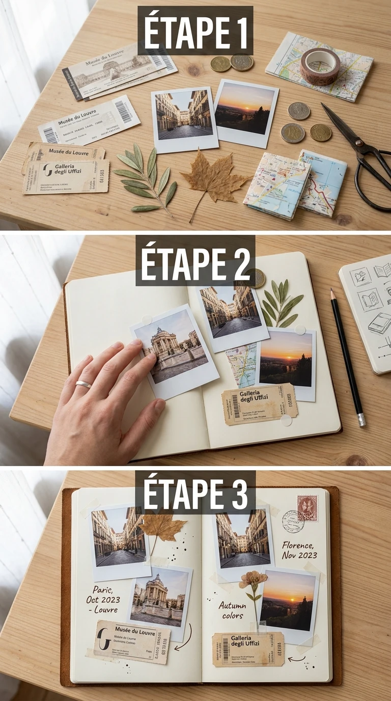 La page collage organisé