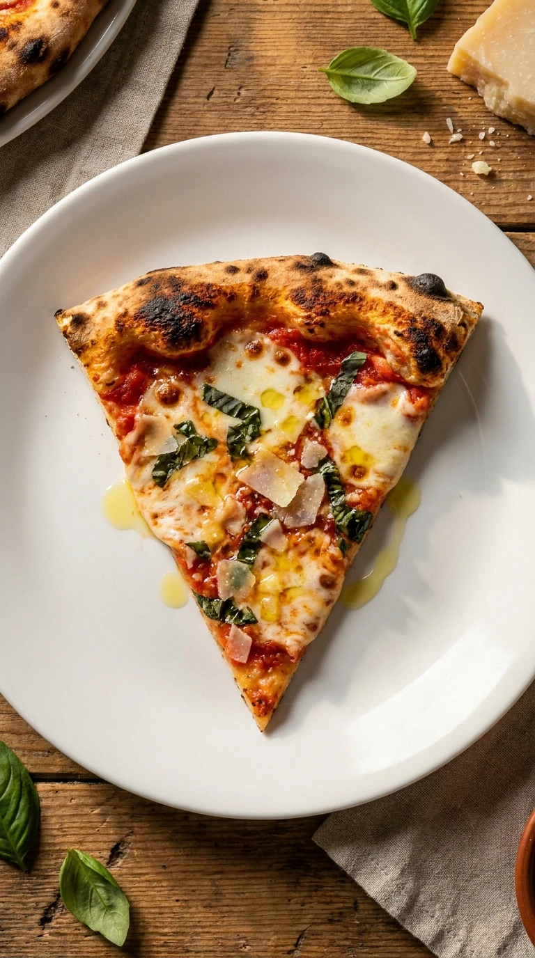 La part de pizza ou de tarte locale