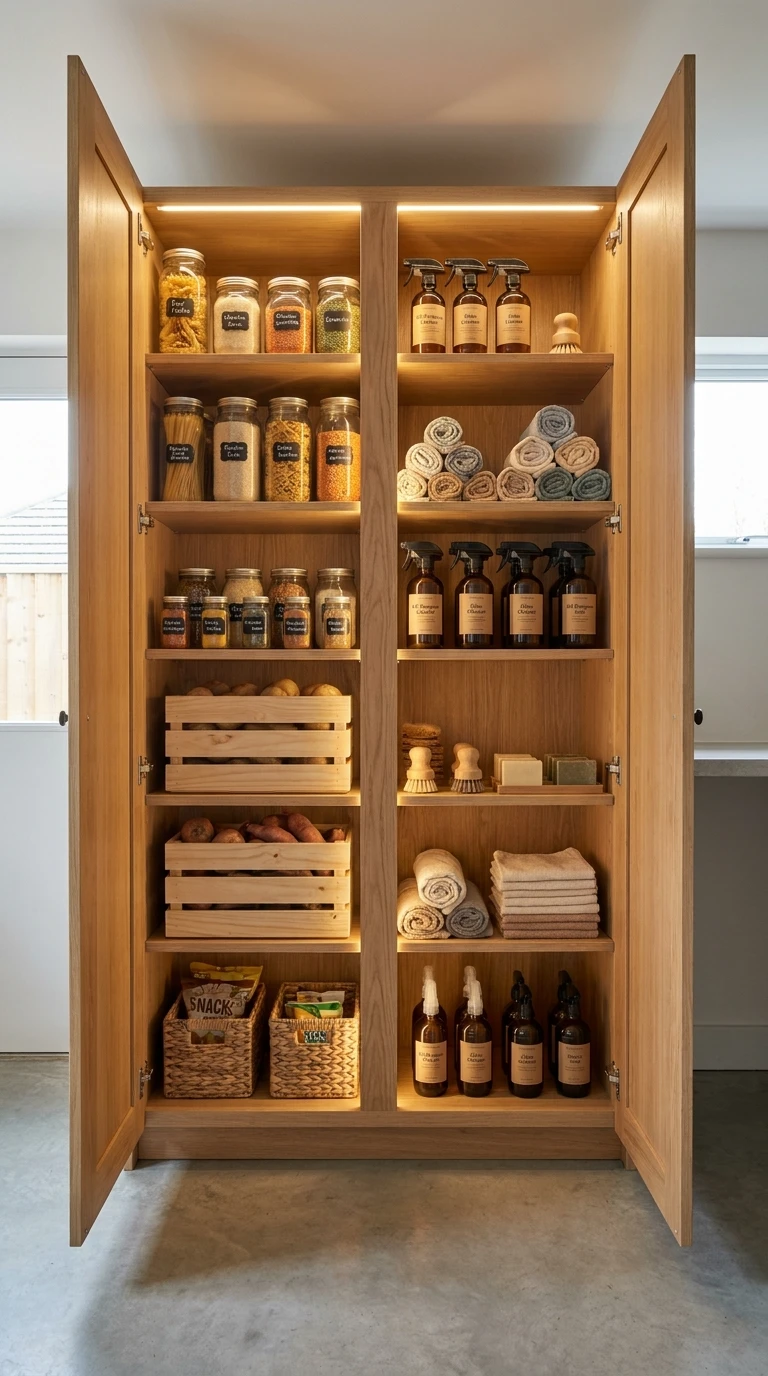 La séparation stricte produits secs et produits ménagers