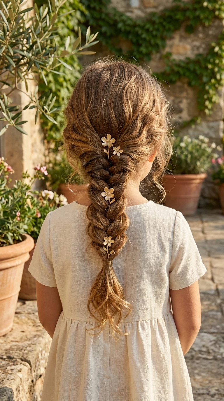 La tresse en épi de blé lâche
