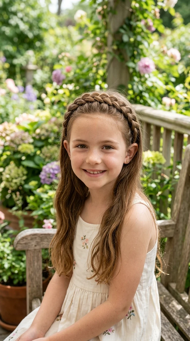 La tresse hollandaise en bandeau