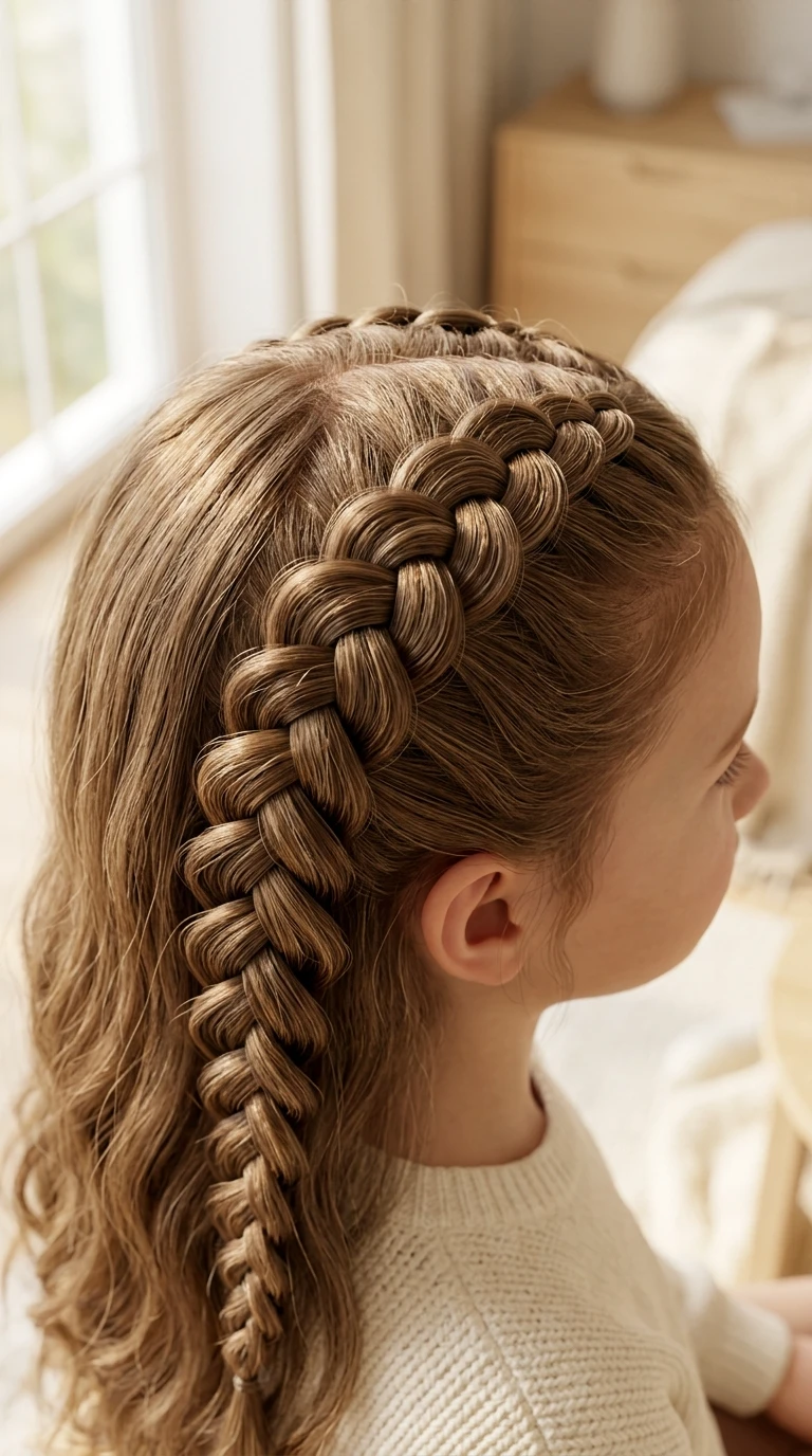 La tresse hollandaise (tresse inversée)