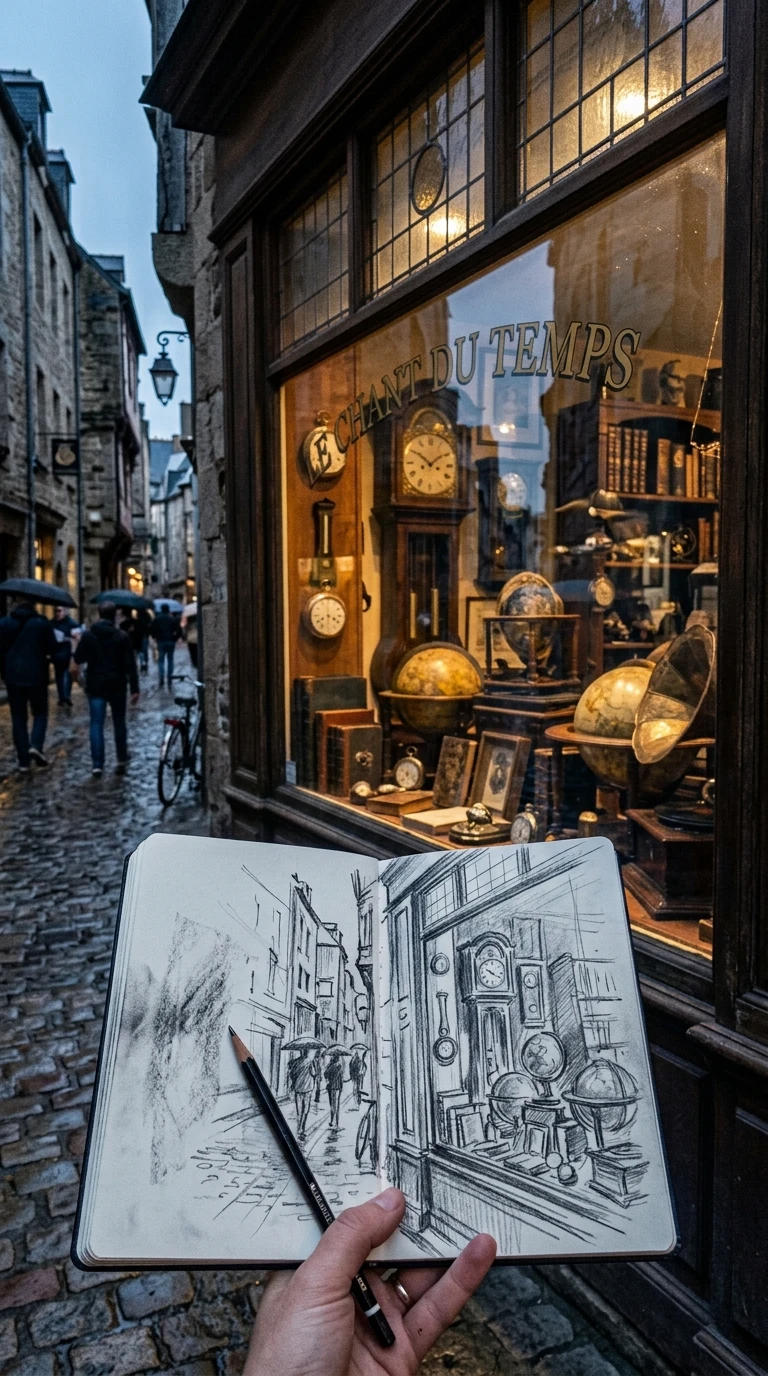 La vitrine de boutique