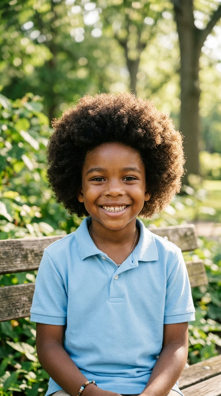 L'afro entretenu quotidiennement