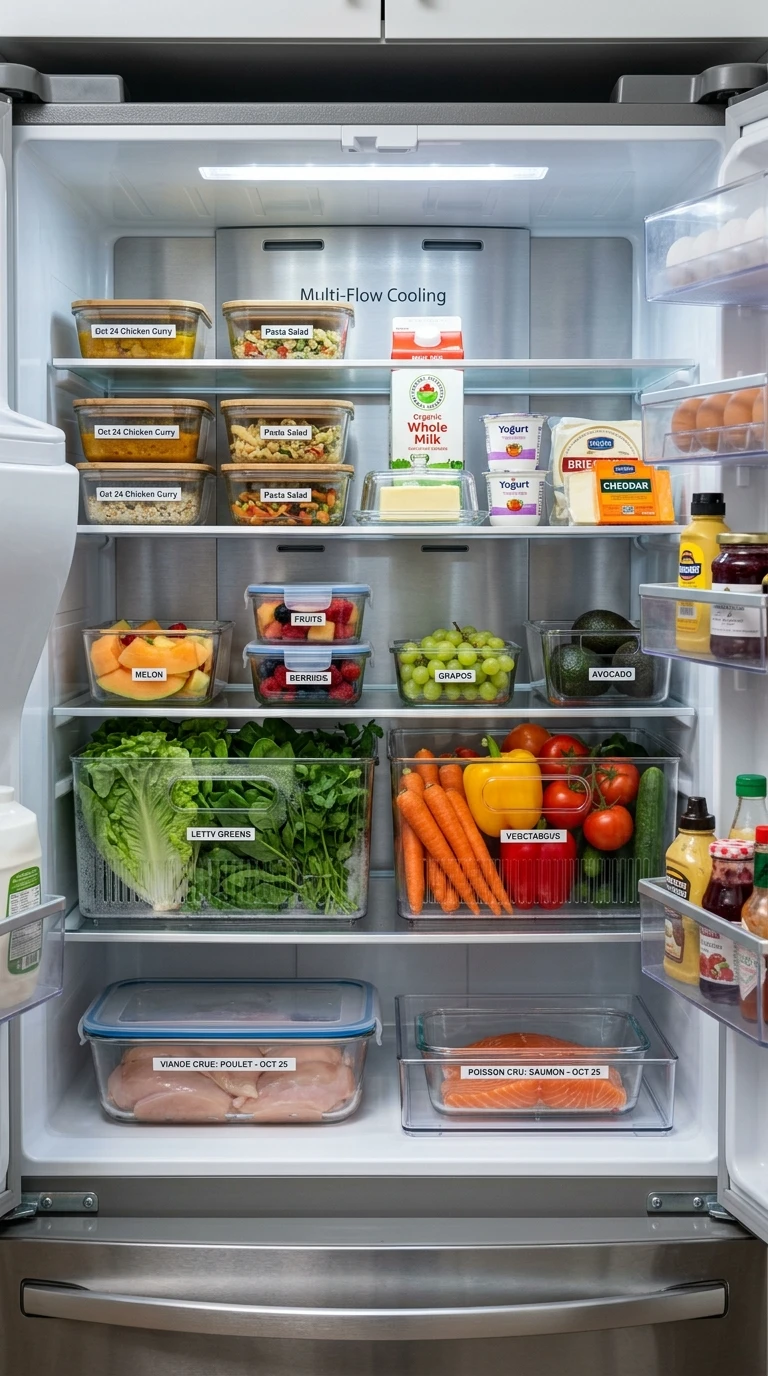 L'alimentation et la conservation, une question de sécurité autant que d'espace