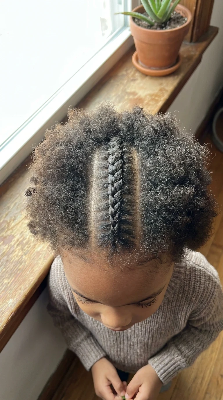 Le cornrow central unique
