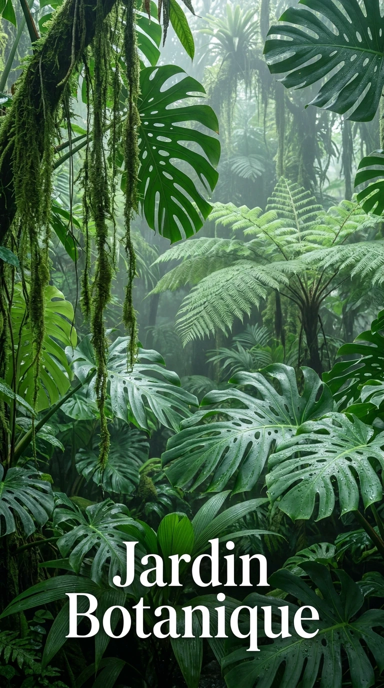 Le jardin botanique tropical