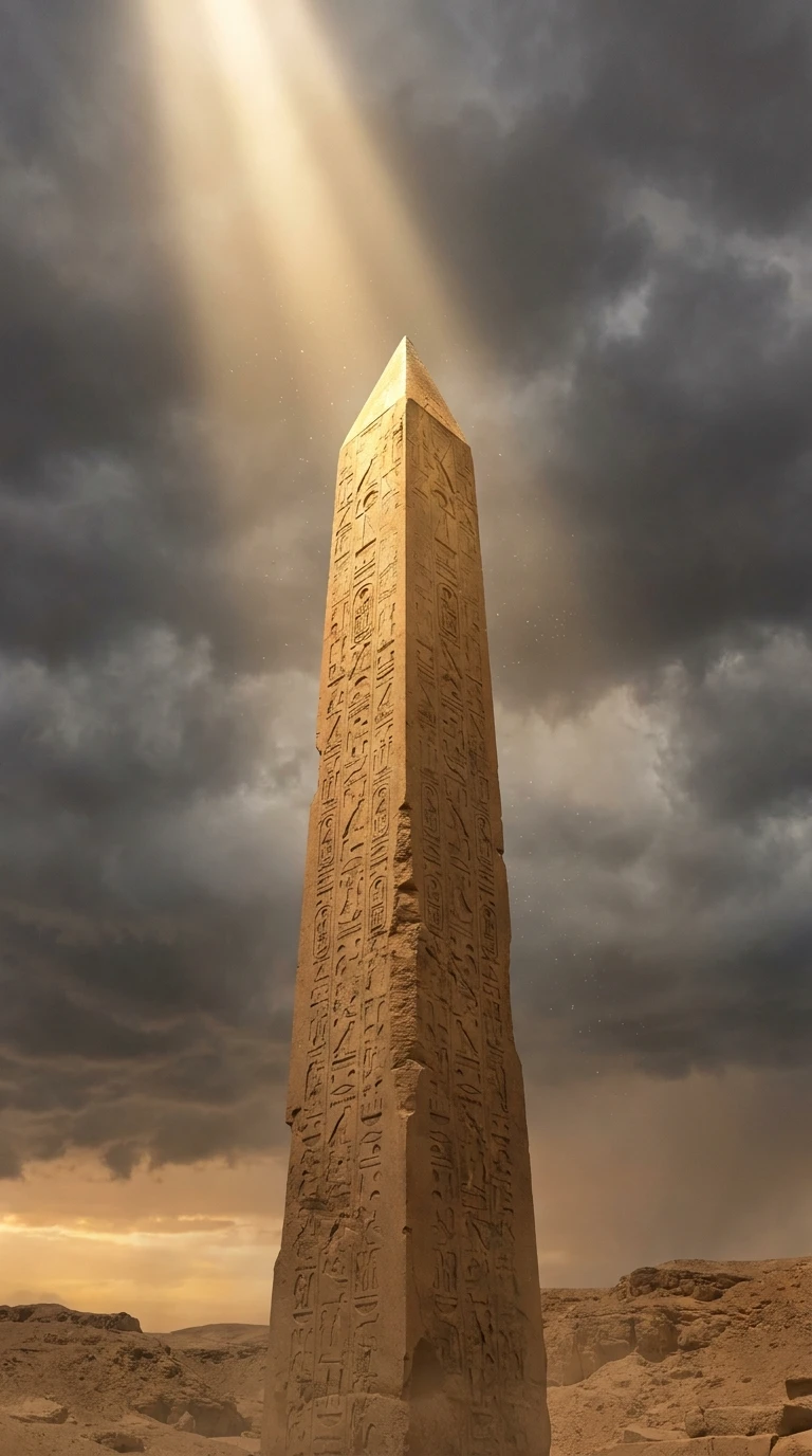 Le monument pointu, pyramide ou obélisque