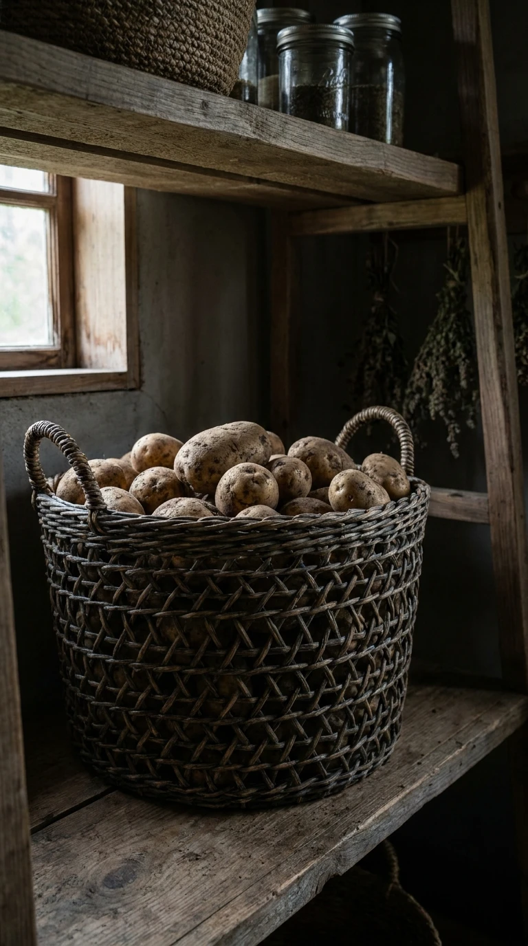 Le panier ventilé pour pommes de terre