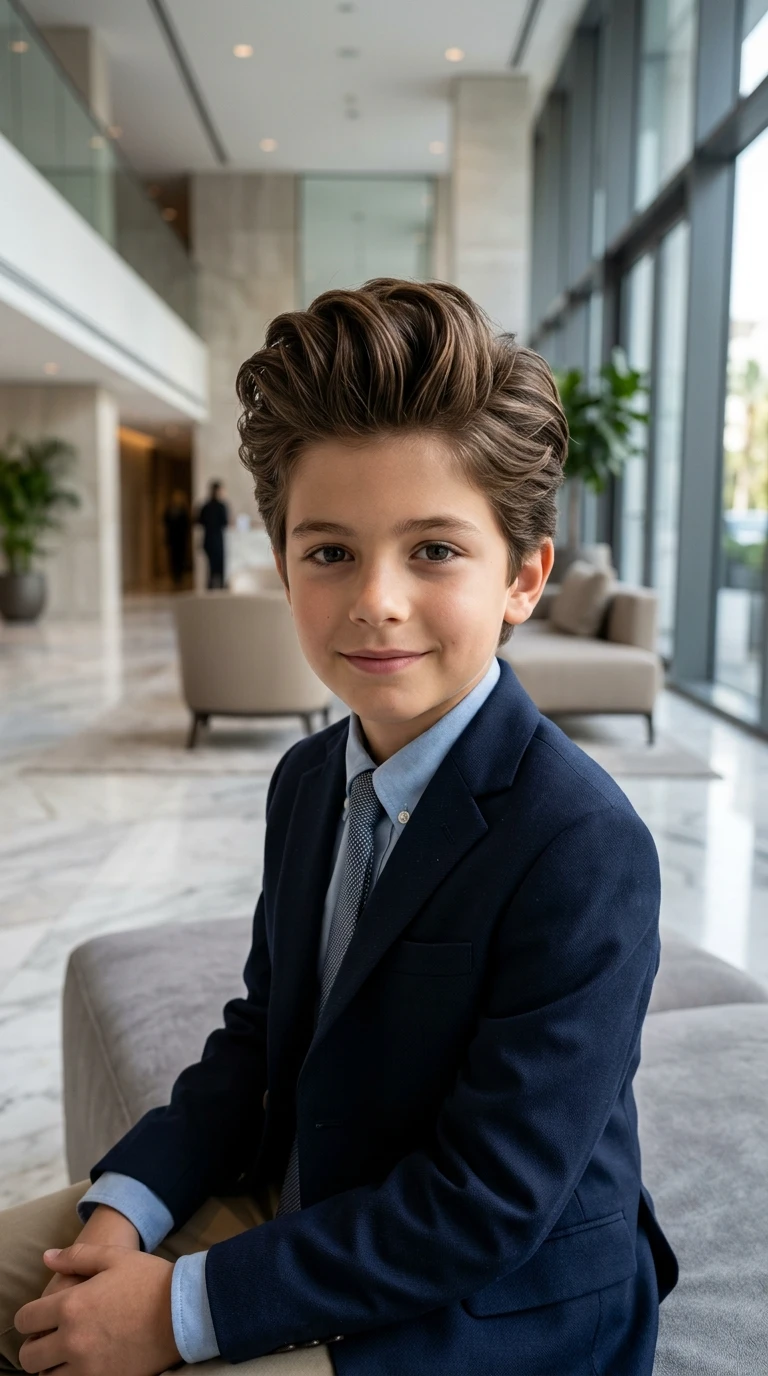 Le pompadour léger