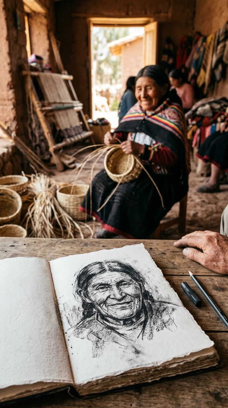 Le portrait rapide d'une rencontre