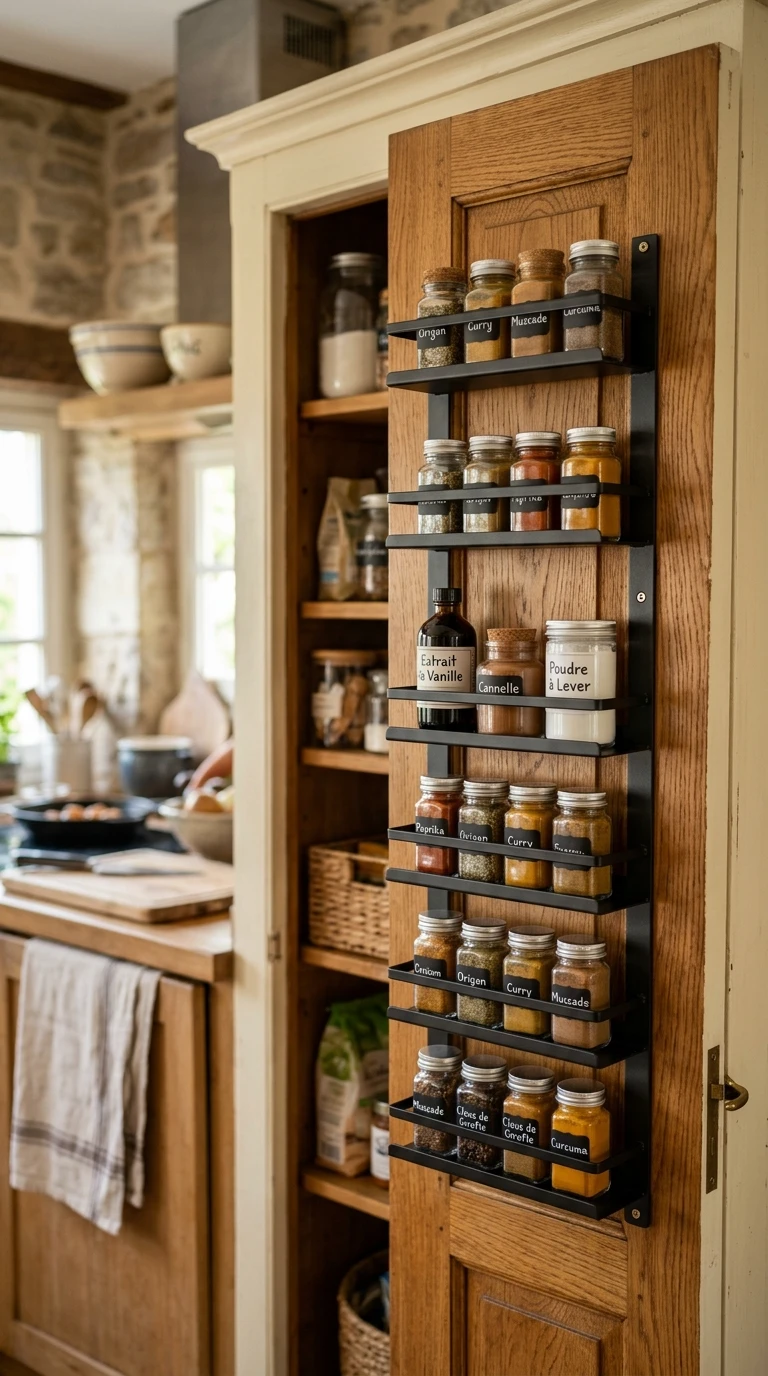 Le rangement de porte pour petits produits