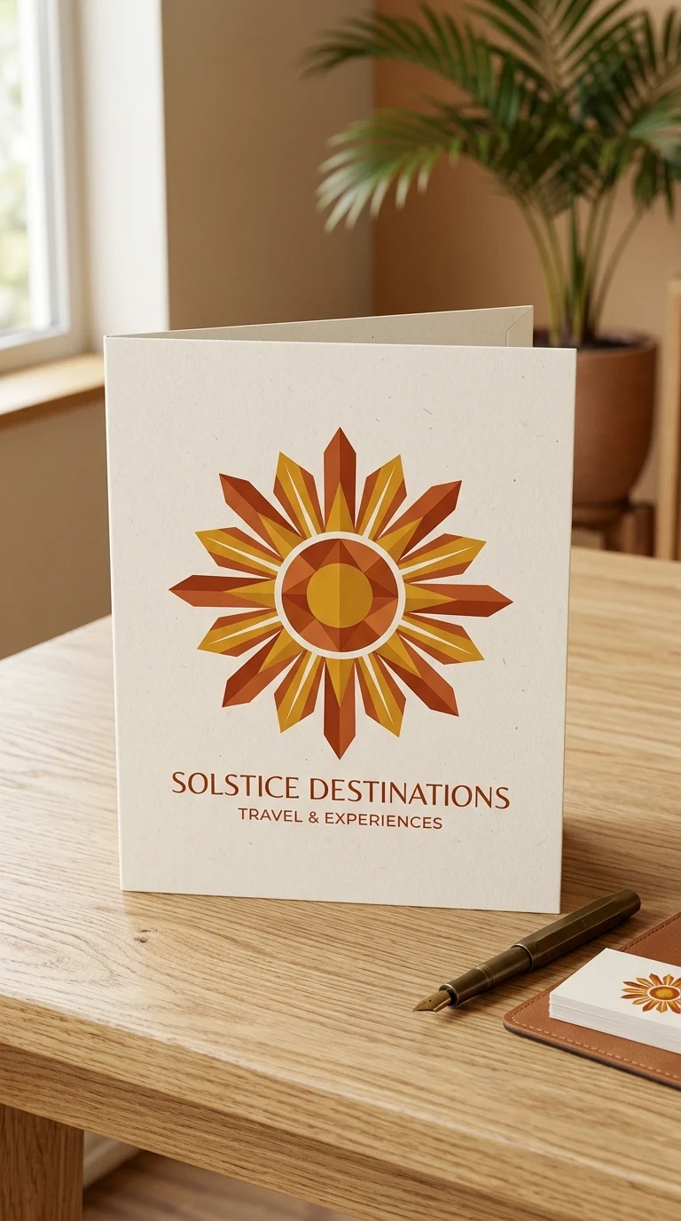Le soleil stylisé