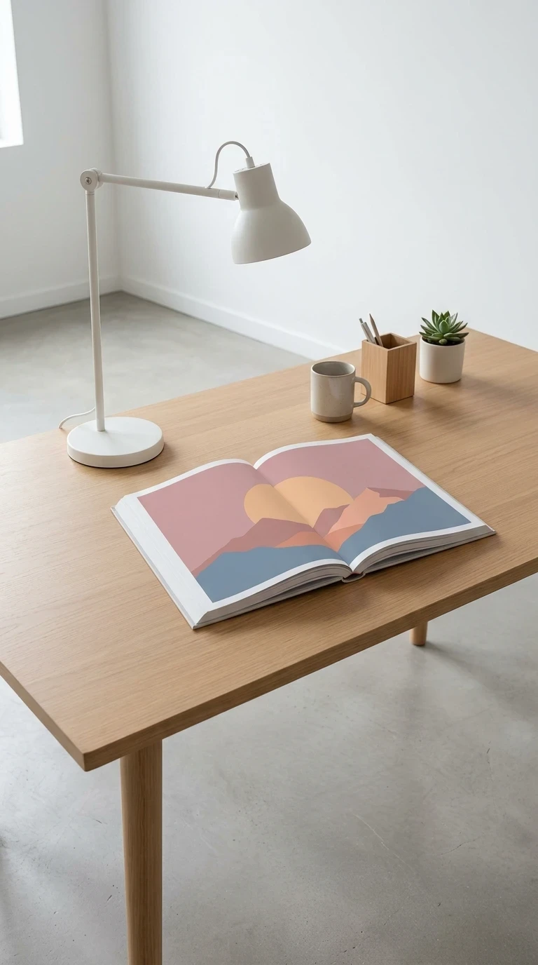 Le style affiche minimaliste contemporain