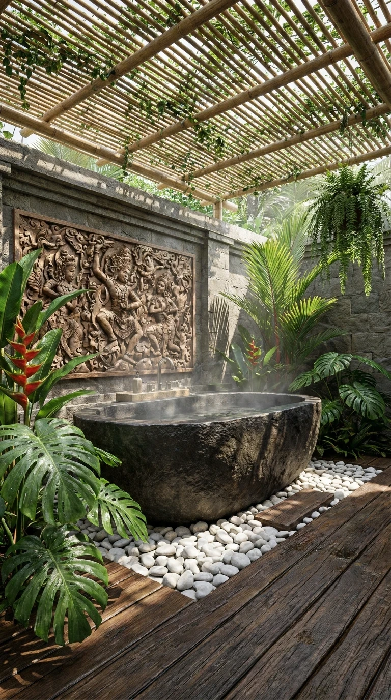 Le thème balinais tropical