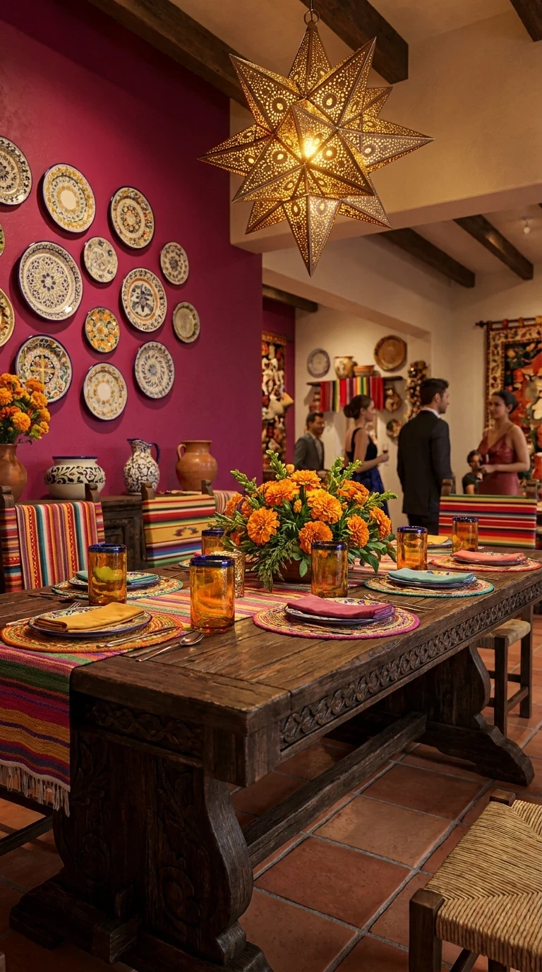 Le thème mexicain coloré