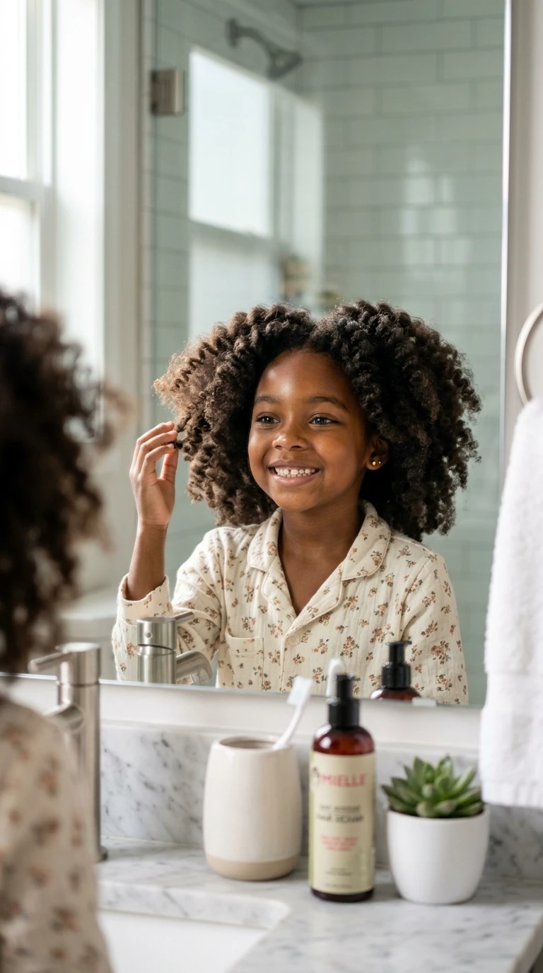 Le twist-out du lendemain