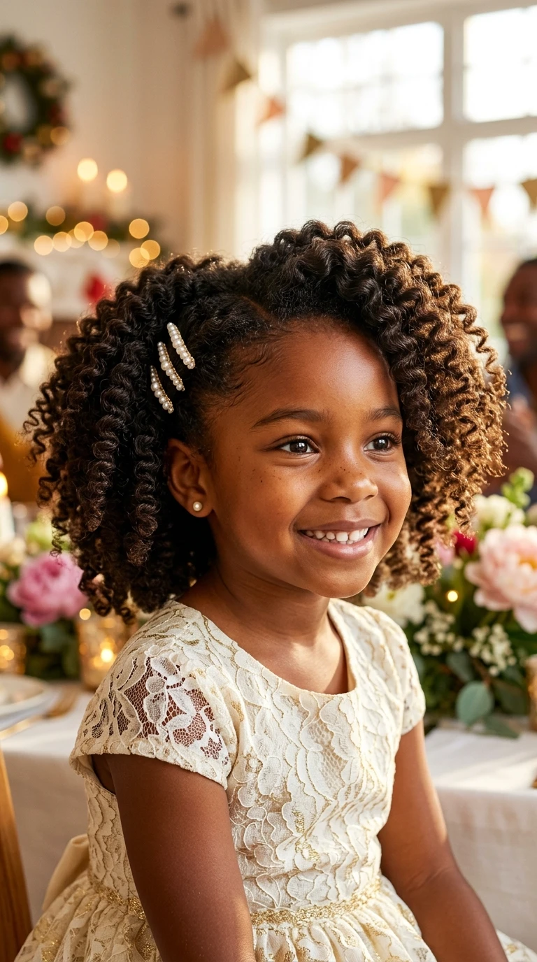 Le twist-out festif